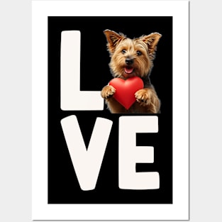 Australian Terrier Love Posters and Art